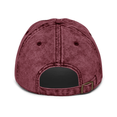 Vintage Cotton Dad Cap with Brass Buckle and Snap image 11