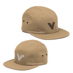 5-Panel Khaki Hat image 0