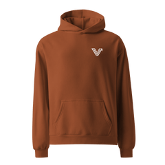 Long Oversized Hoodie - V Logo image 7