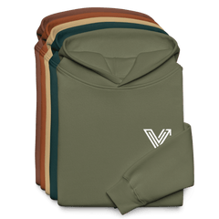 Long Oversized Hoodie - V Logo image 0
