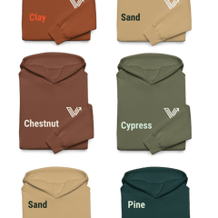 Long Oversized Hoodie - V Logo image 1