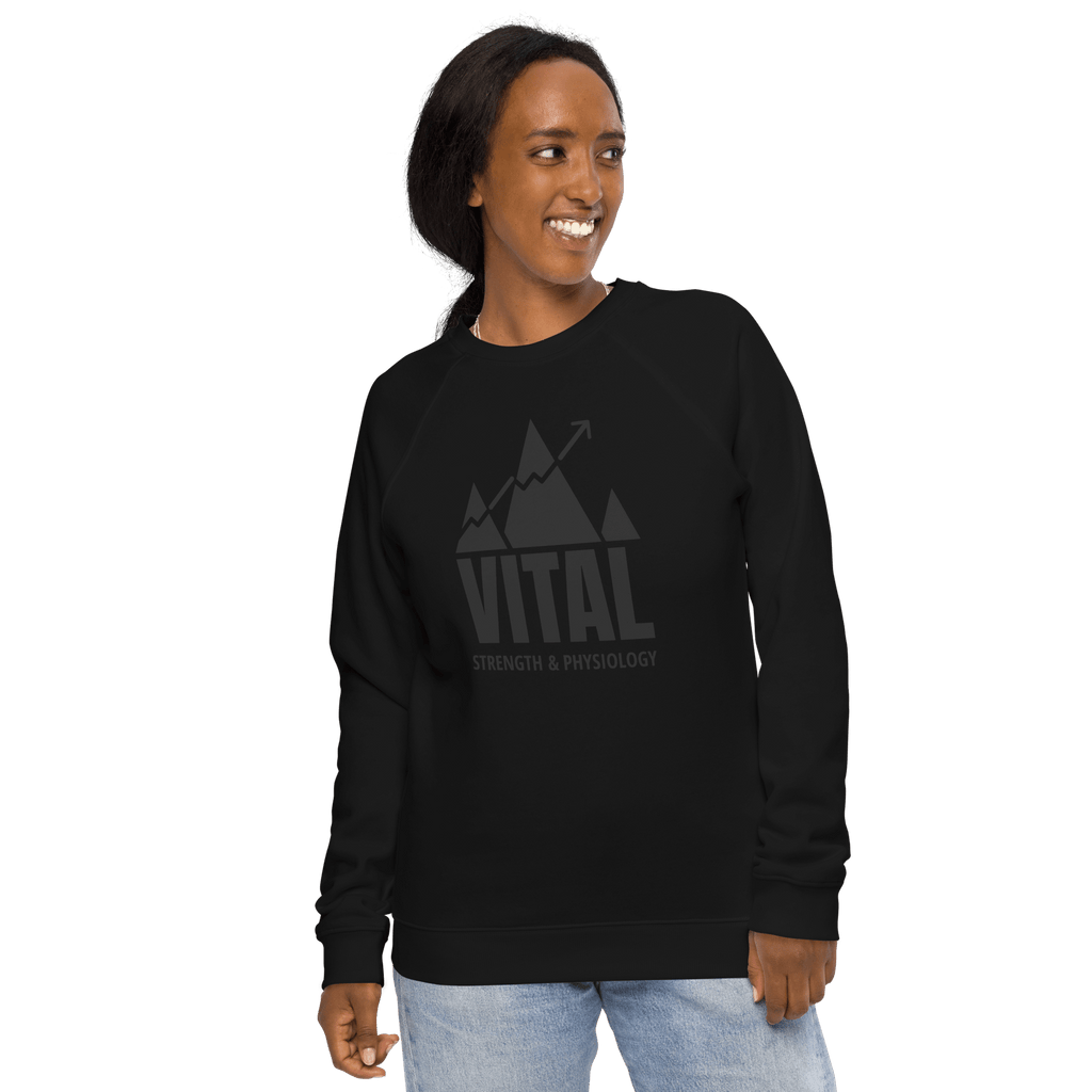 Unisex Black on Black Crewneck image 4