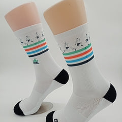 Classic Crew Striped Sprinter Sock image 4