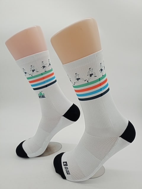 Classic Crew Striped Sprinter Sock image 4