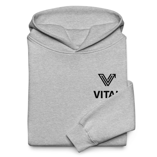 Athletic Grey Unisex Oversized Hoodie image 0