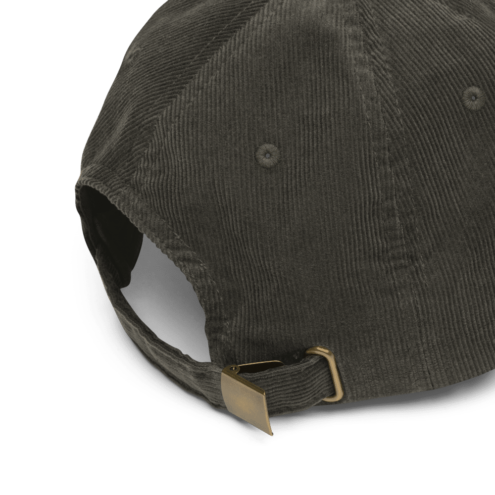 Olive Vintage Corduroy Cap image 1