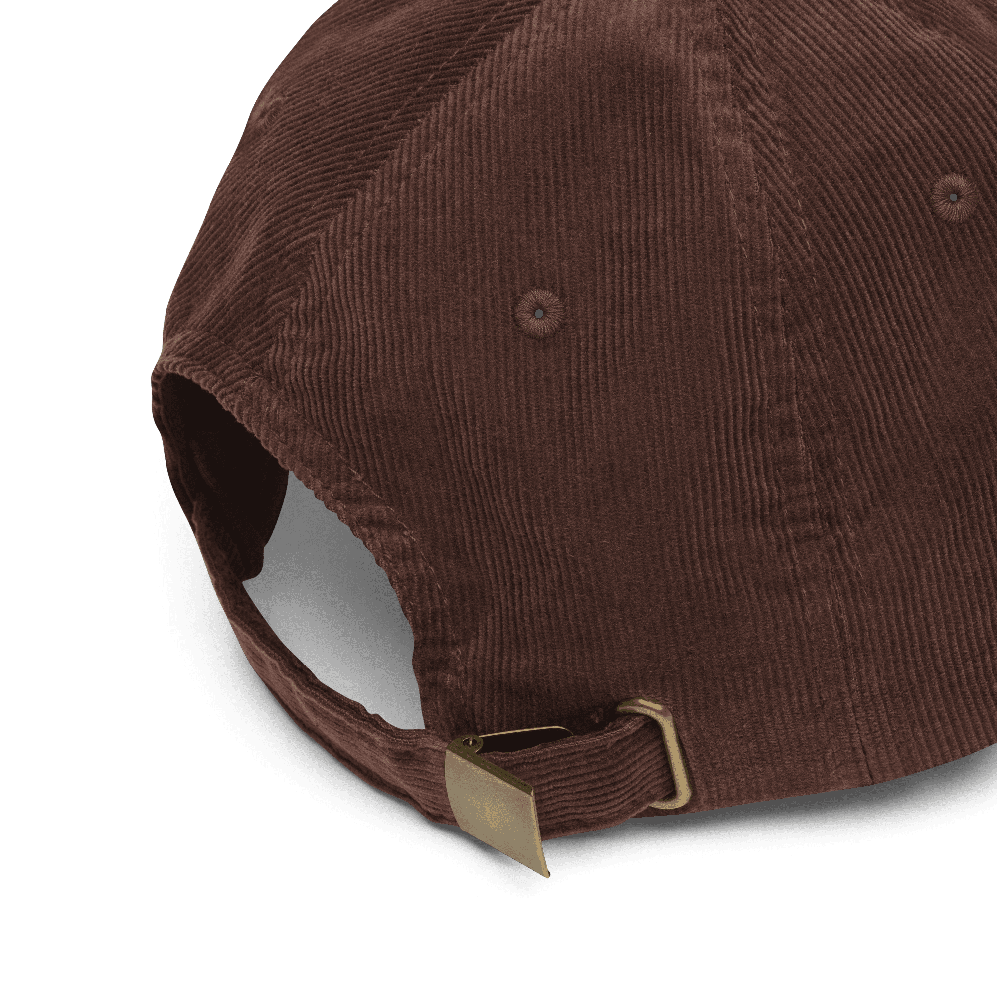 Brown Vintage Corduroy Cap image 4