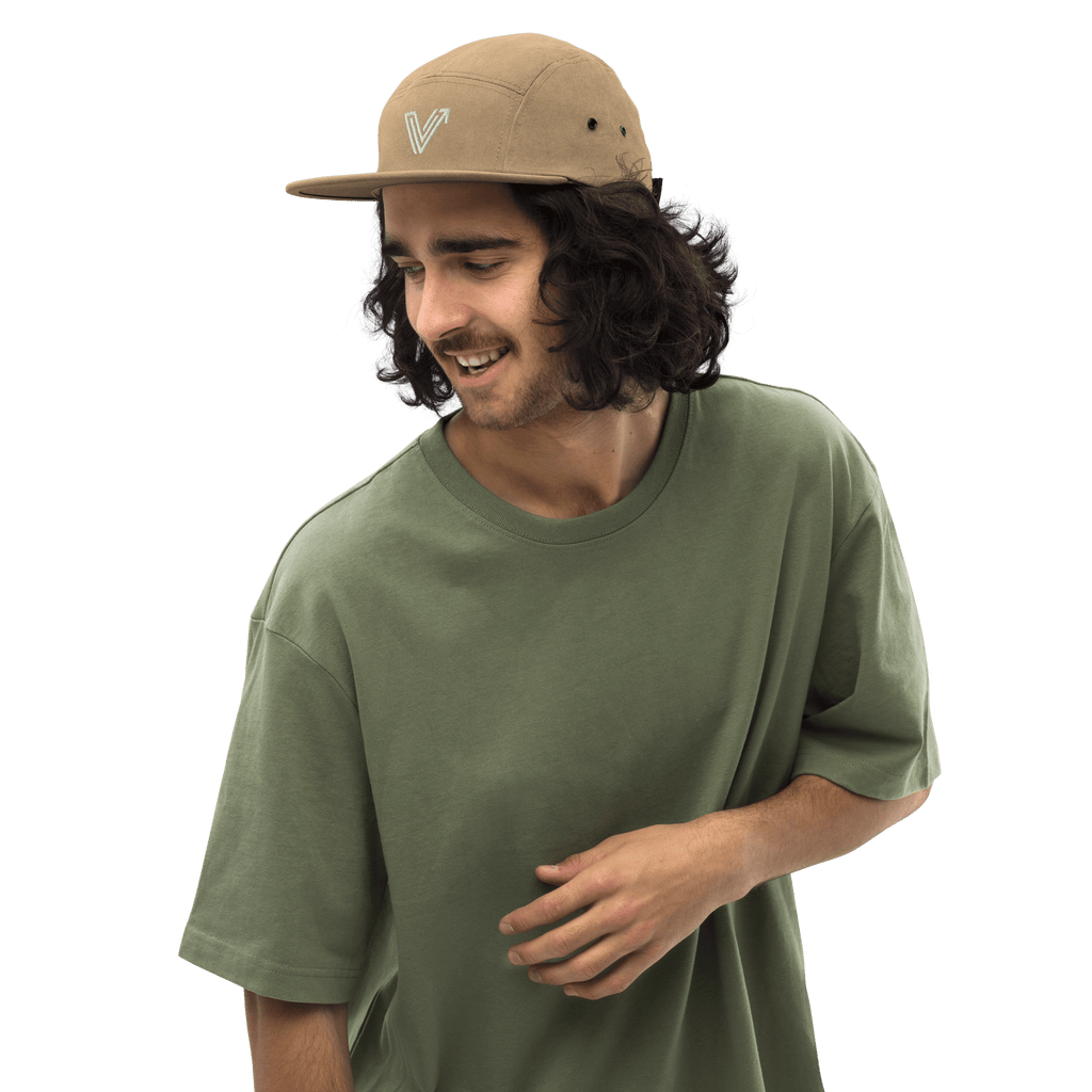 5-Panel Khaki Hat image 6