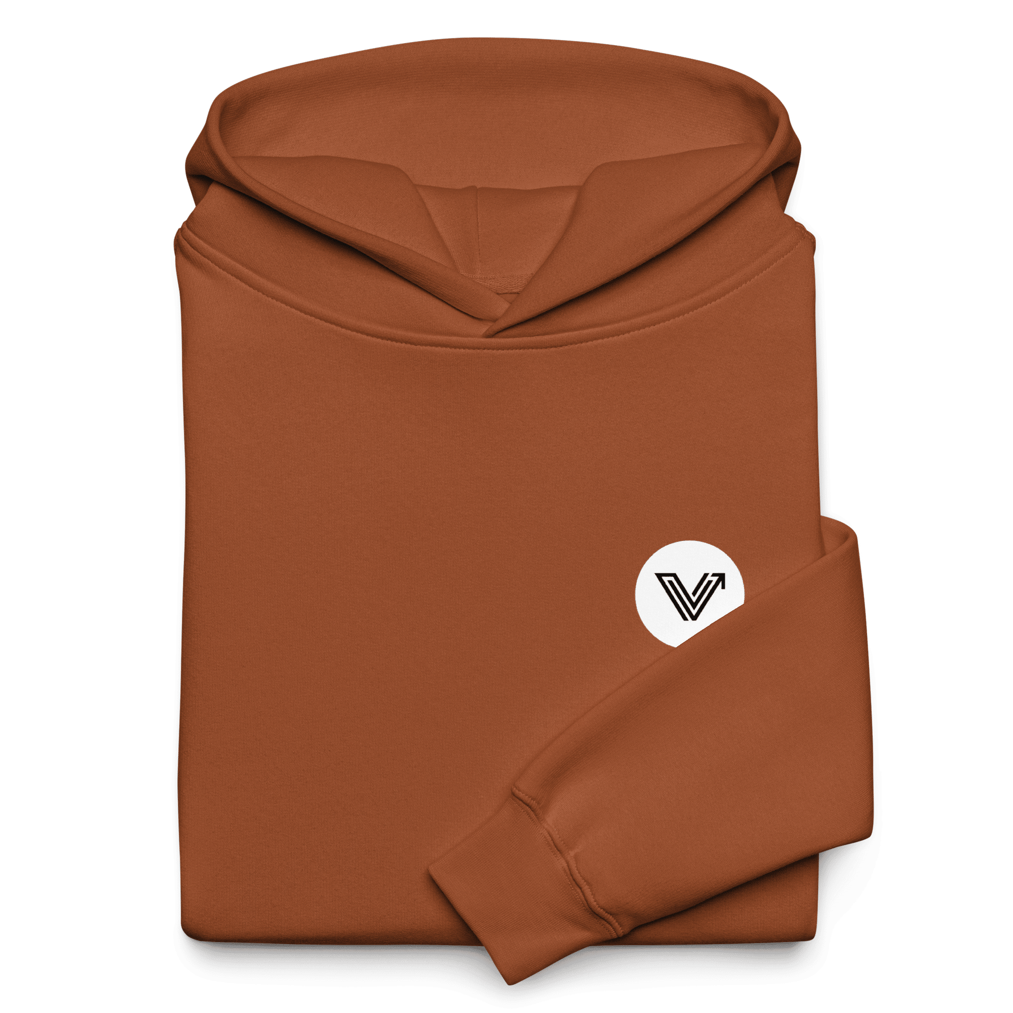 Long Oversized Hoodie - Circle Logo image 5