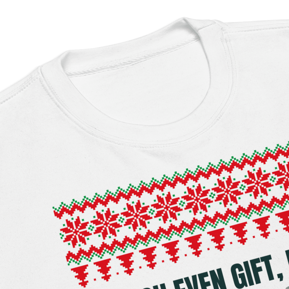 Strength & Conditioning Coach Ugly Christmas Sweater "Do You Even Gift Bro" image 9