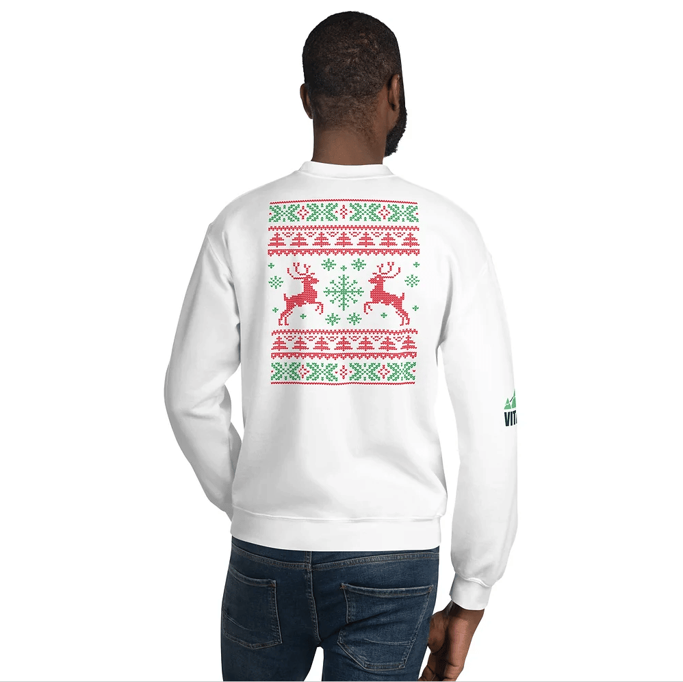 Strength & Conditioning Coach Ugly Christmas Sweater "No Lifts No Gifts" image 2