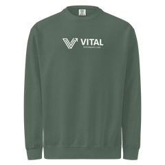 Vintage-Washed Vital Crewneck image 2
