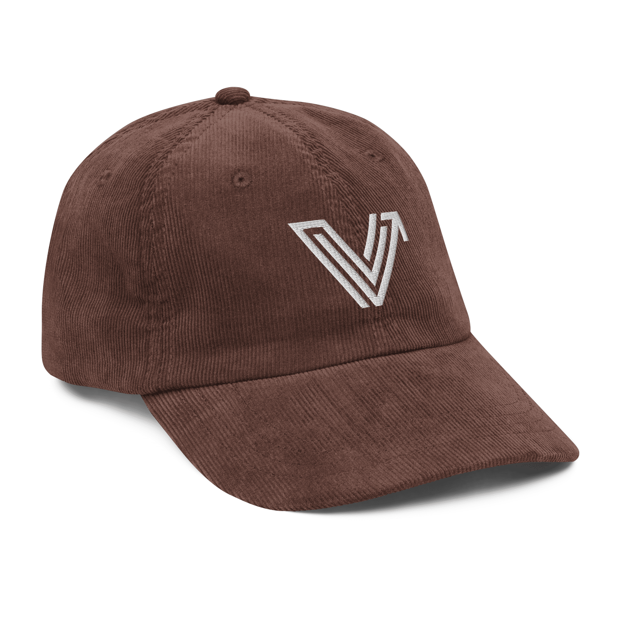 Brown Vintage Corduroy Cap image 1