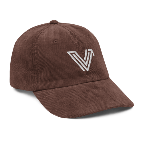 Brown Vintage Corduroy Cap image 1