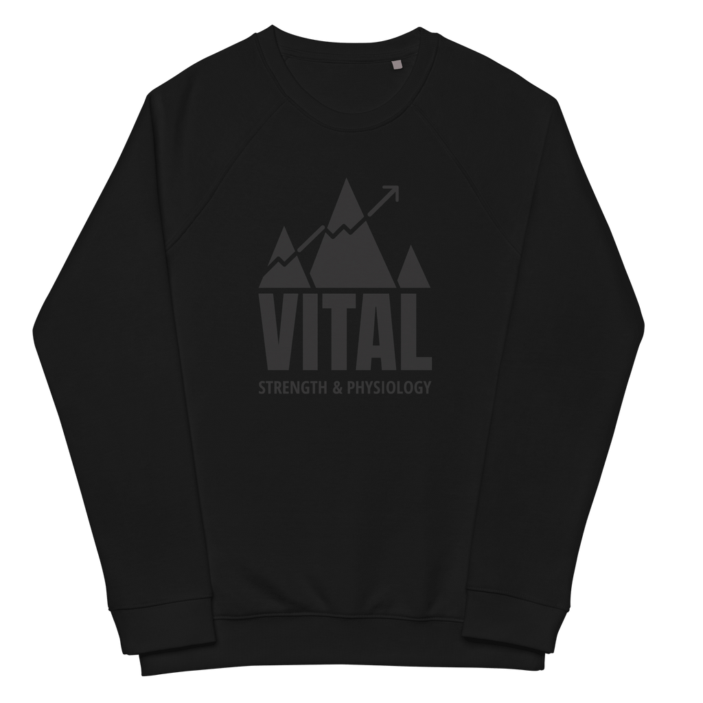 Unisex Black on Black Crewneck image 2