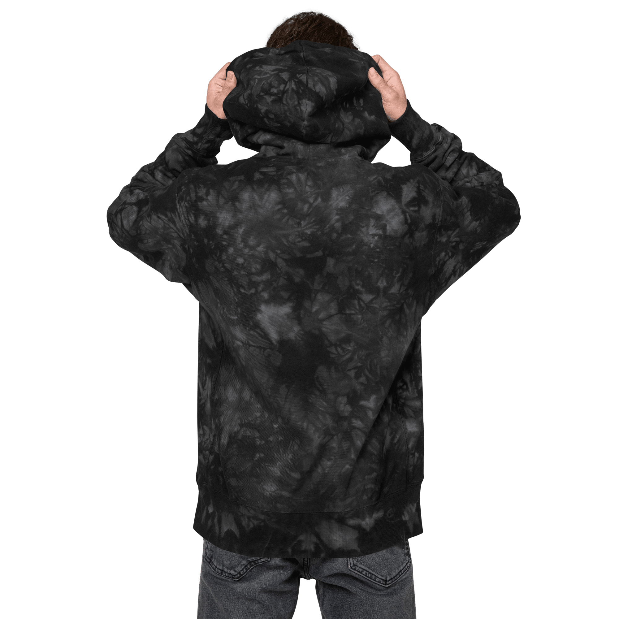 Embroidered Unisex Vital Tie-Dye Hoodie image 3