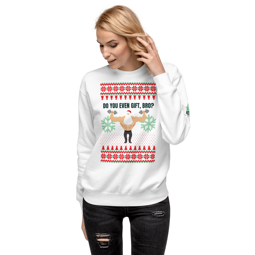 Strength & Conditioning Coach Ugly Christmas Sweater "Do You Even Gift Bro" image 5