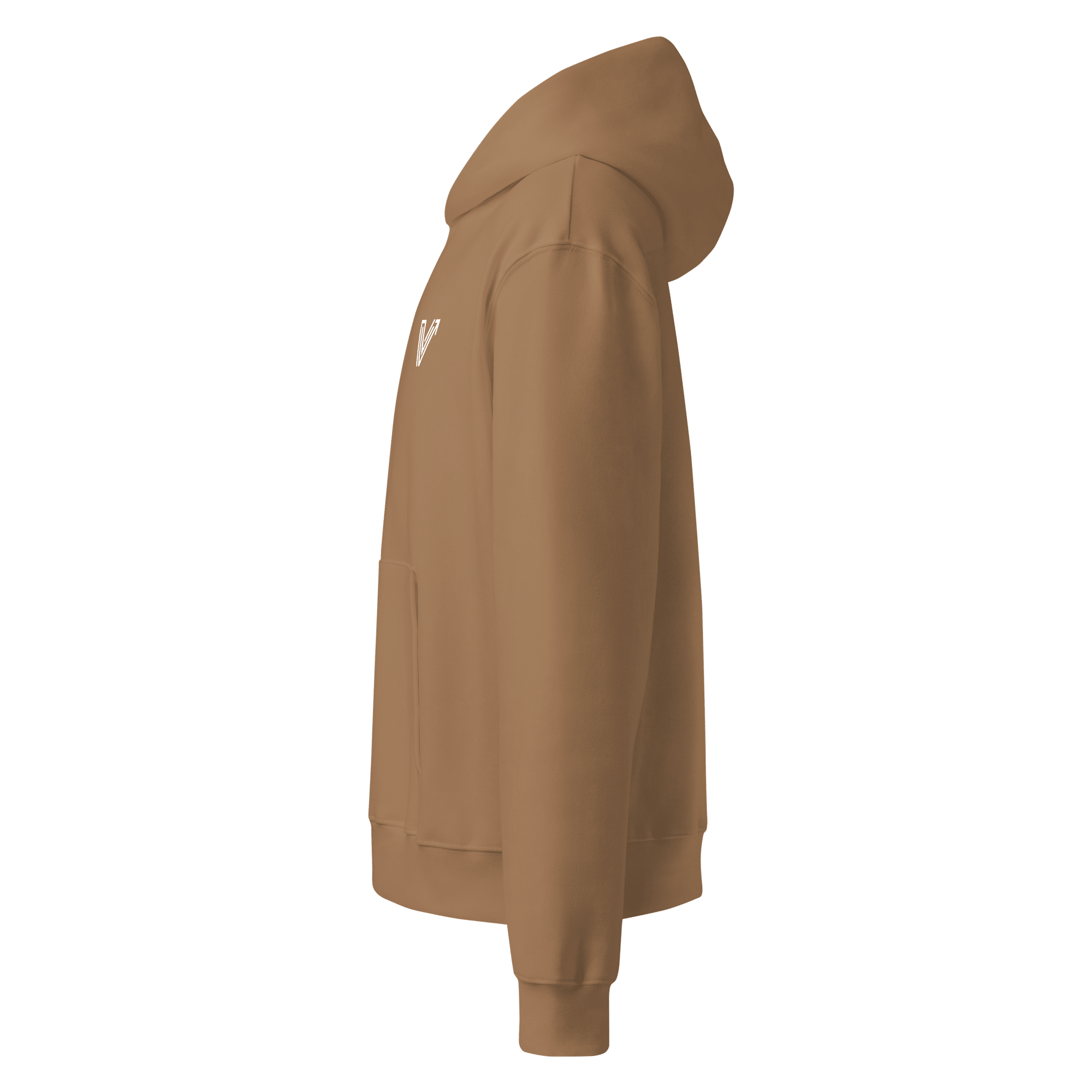Brown Oversized Heavyweight Hoodie image 2