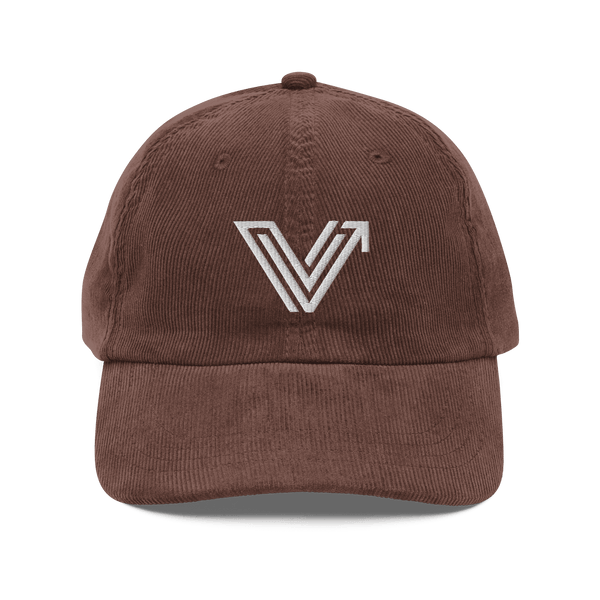 Brown Vintage Corduroy Cap