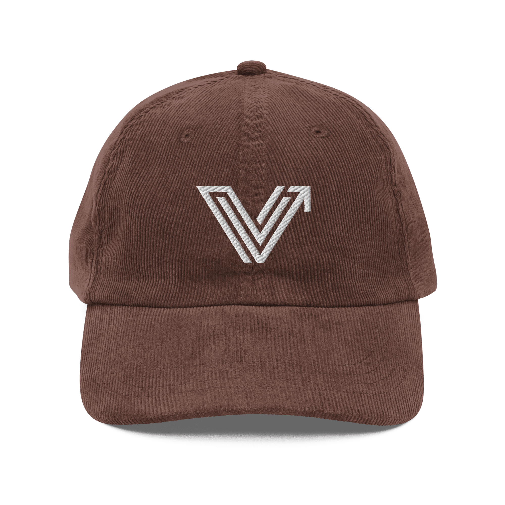 Brown Vintage Corduroy Cap image 0
