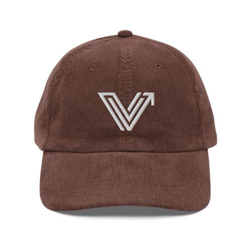 Brown Vintage Corduroy Cap image 0