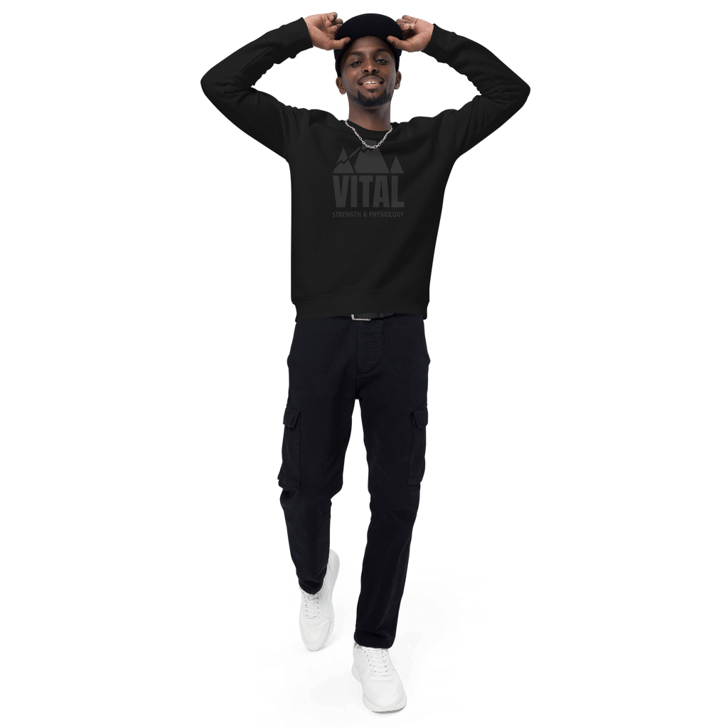 Unisex Black on Black Crewneck image 1