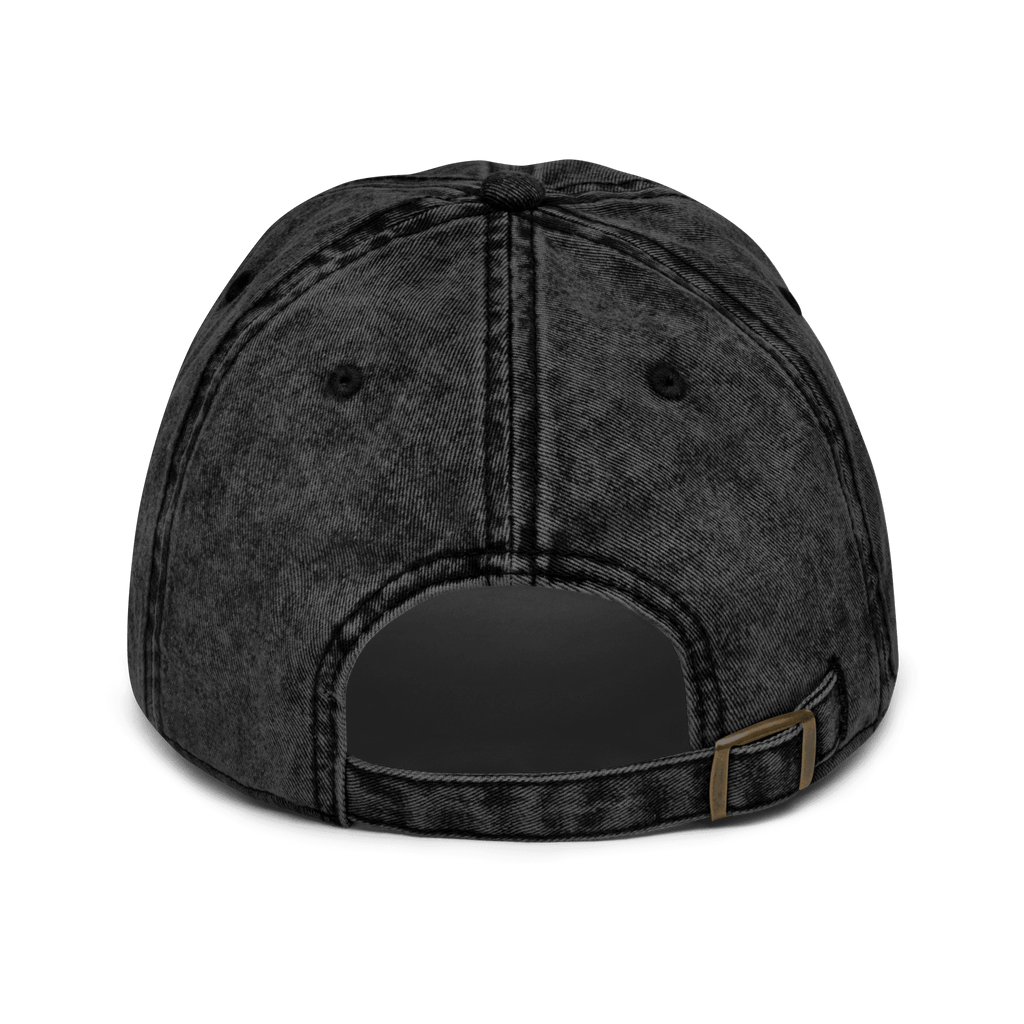 Vintage Cotton Dad Cap with Brass Buckle and Snap image 8