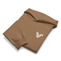 Brown Oversized Heavyweight Hoodie image 0