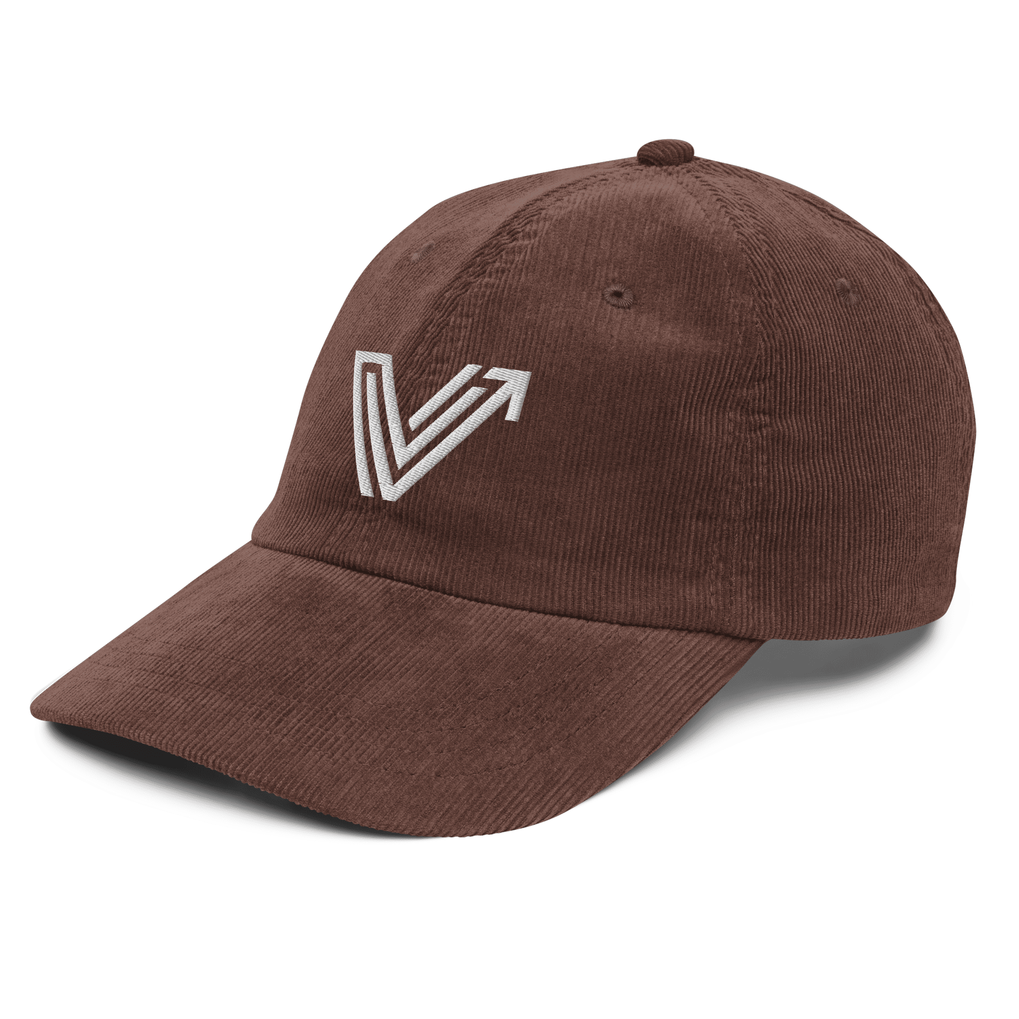Brown Vintage Corduroy Cap image 2