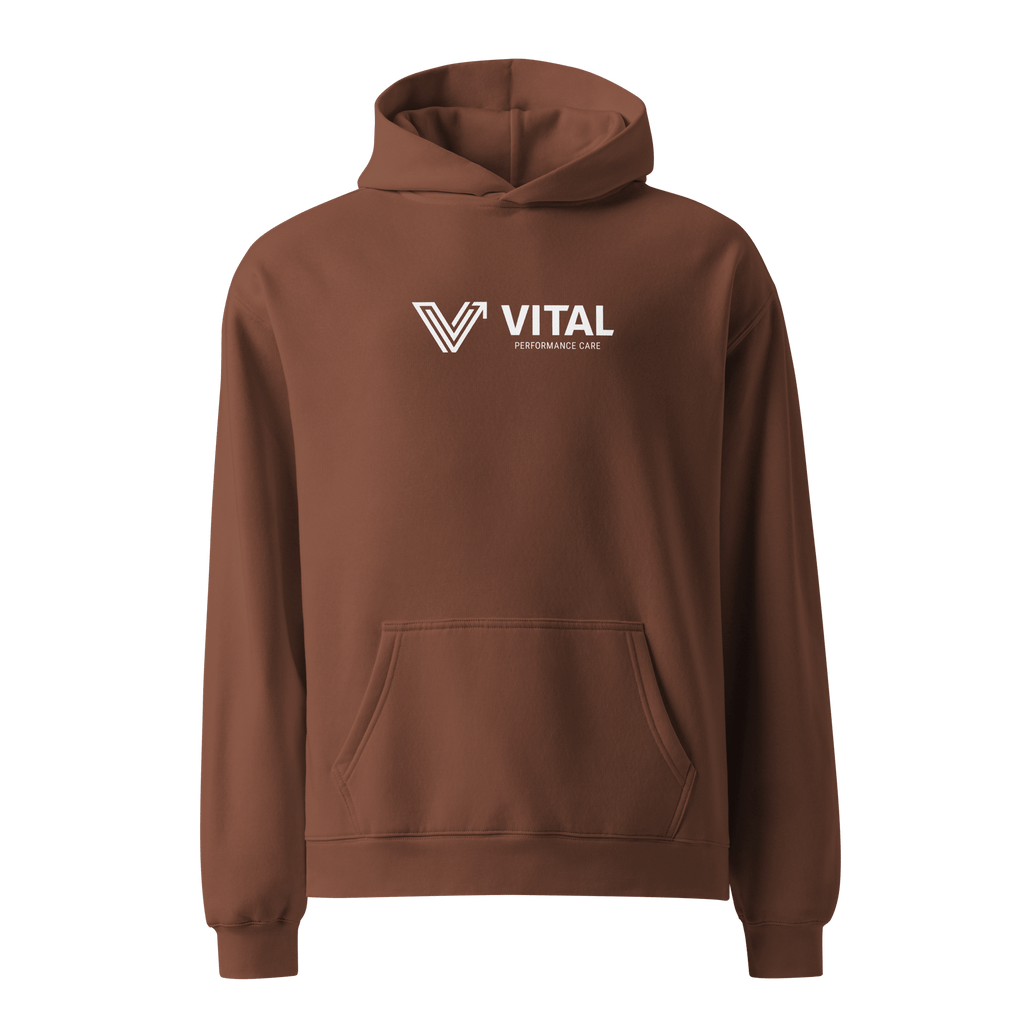 Long Oversized Hoodie - Horizontal Logo image 5