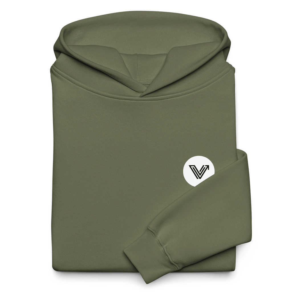 Long Oversized Hoodie - Circle Logo image 3