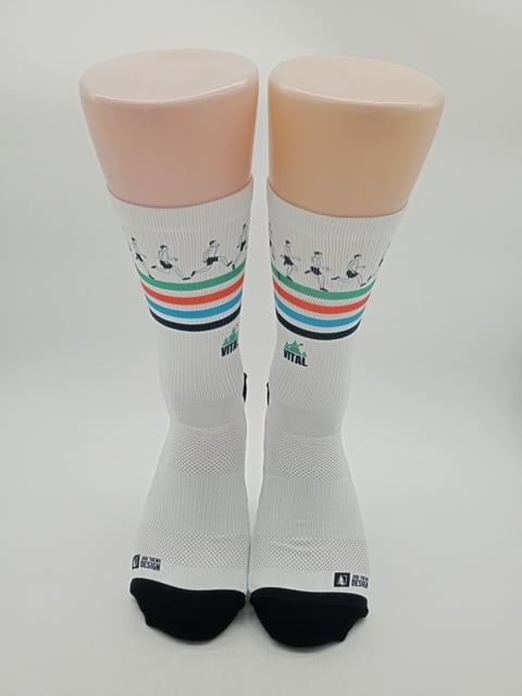Classic Crew Striped Sprinter Sock image 3