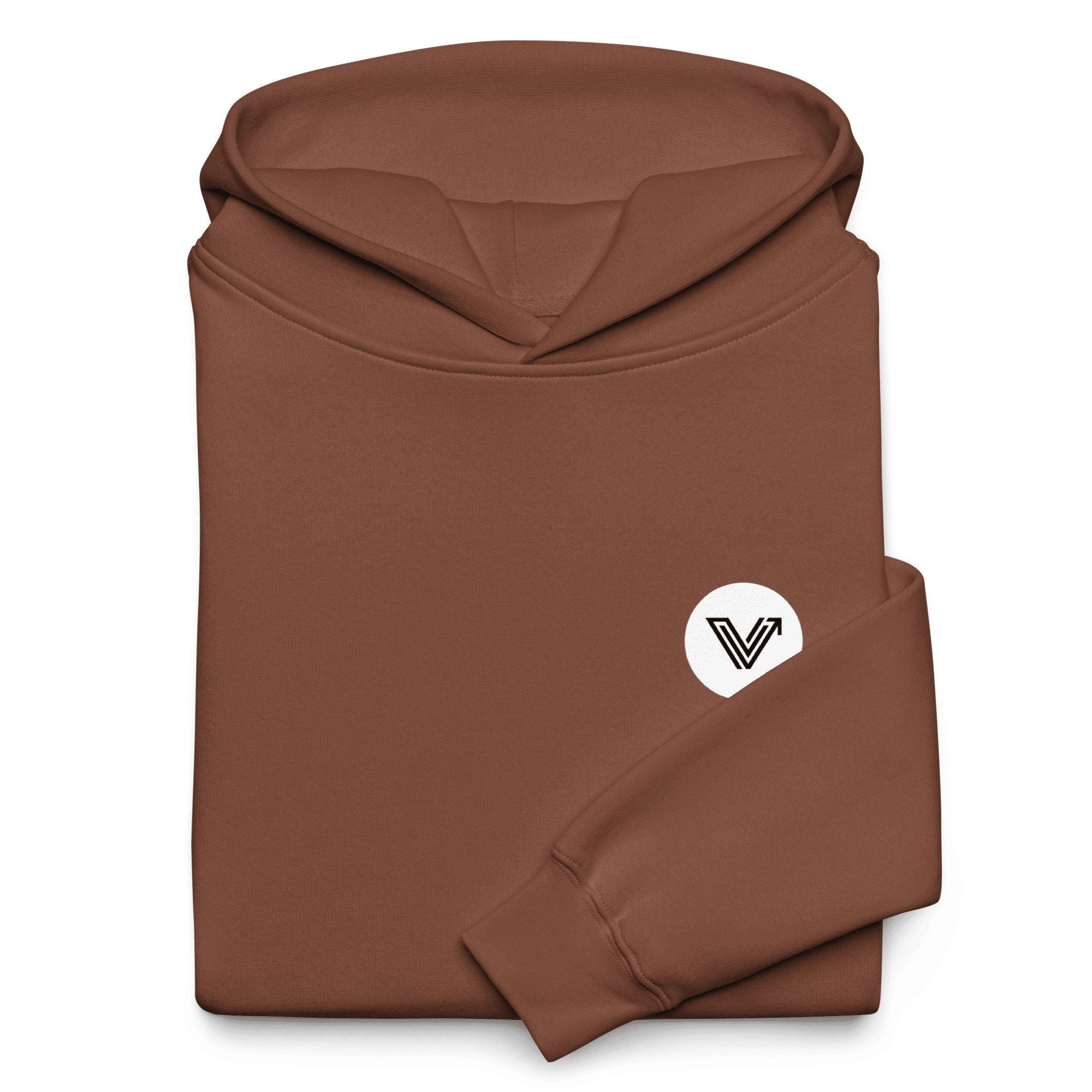 Long Oversized Hoodie - Circle Logo image 4