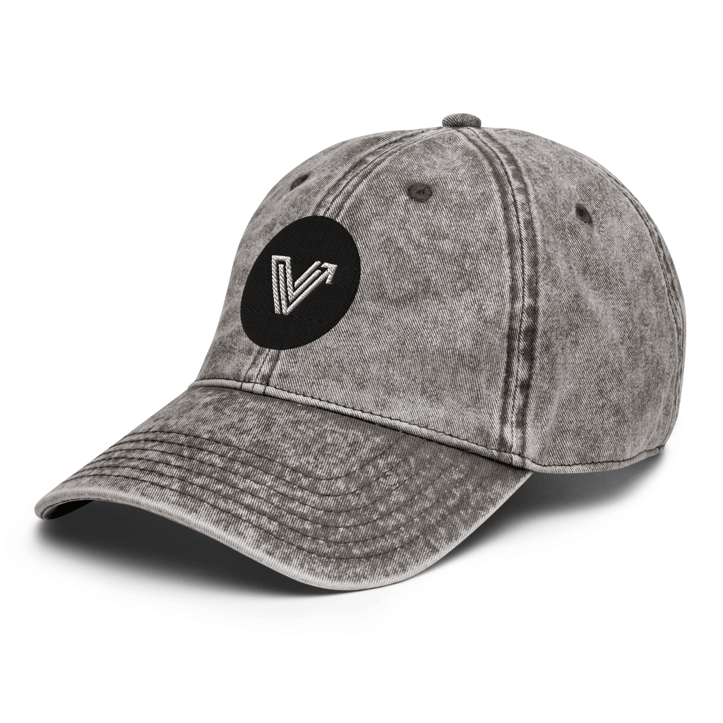 Vintage Cotton Dad Cap with Brass Buckle and Snap image 3