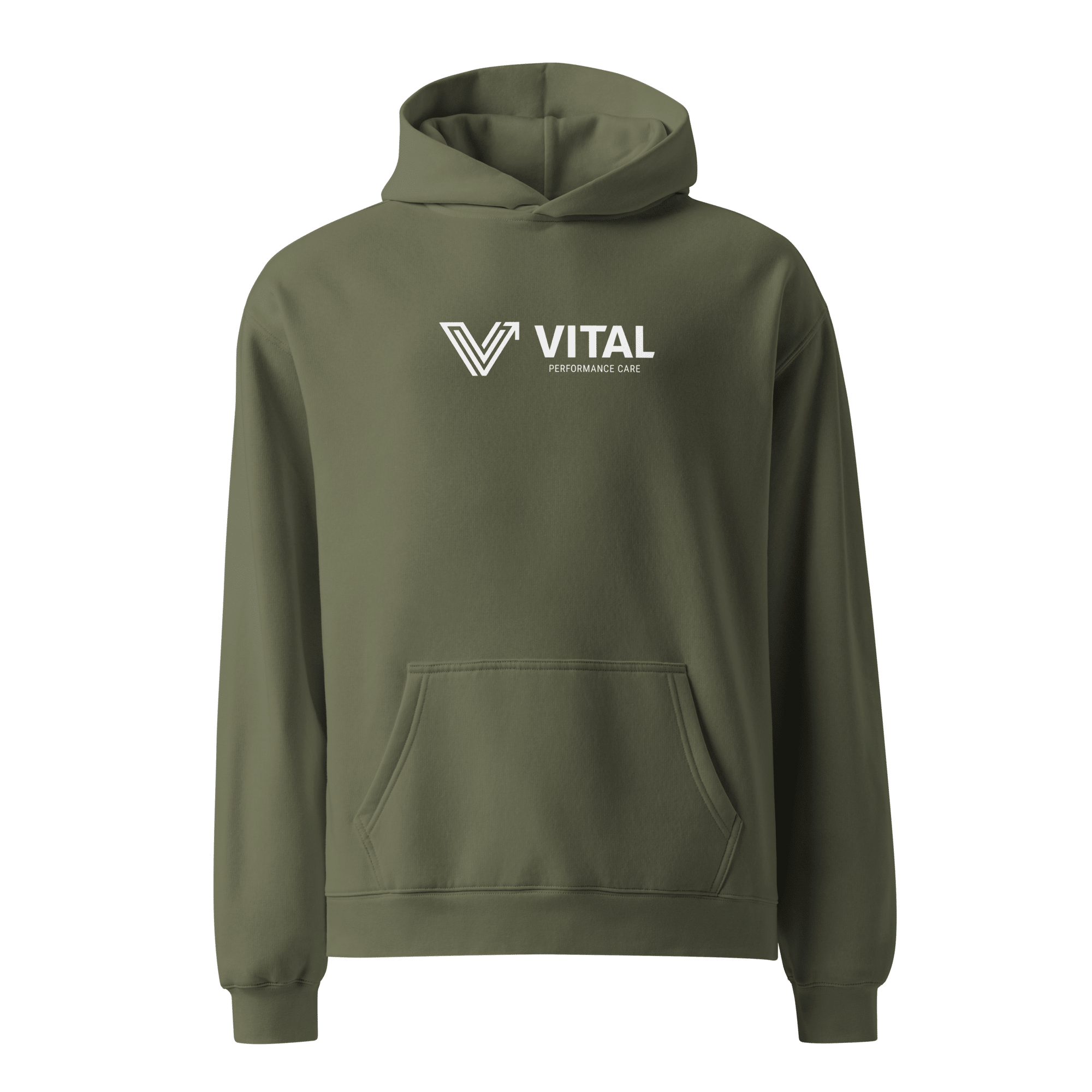 Long Oversized Hoodie - Horizontal Logo image 7