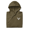 Olive Unisex Drawstring Hoodie image 0