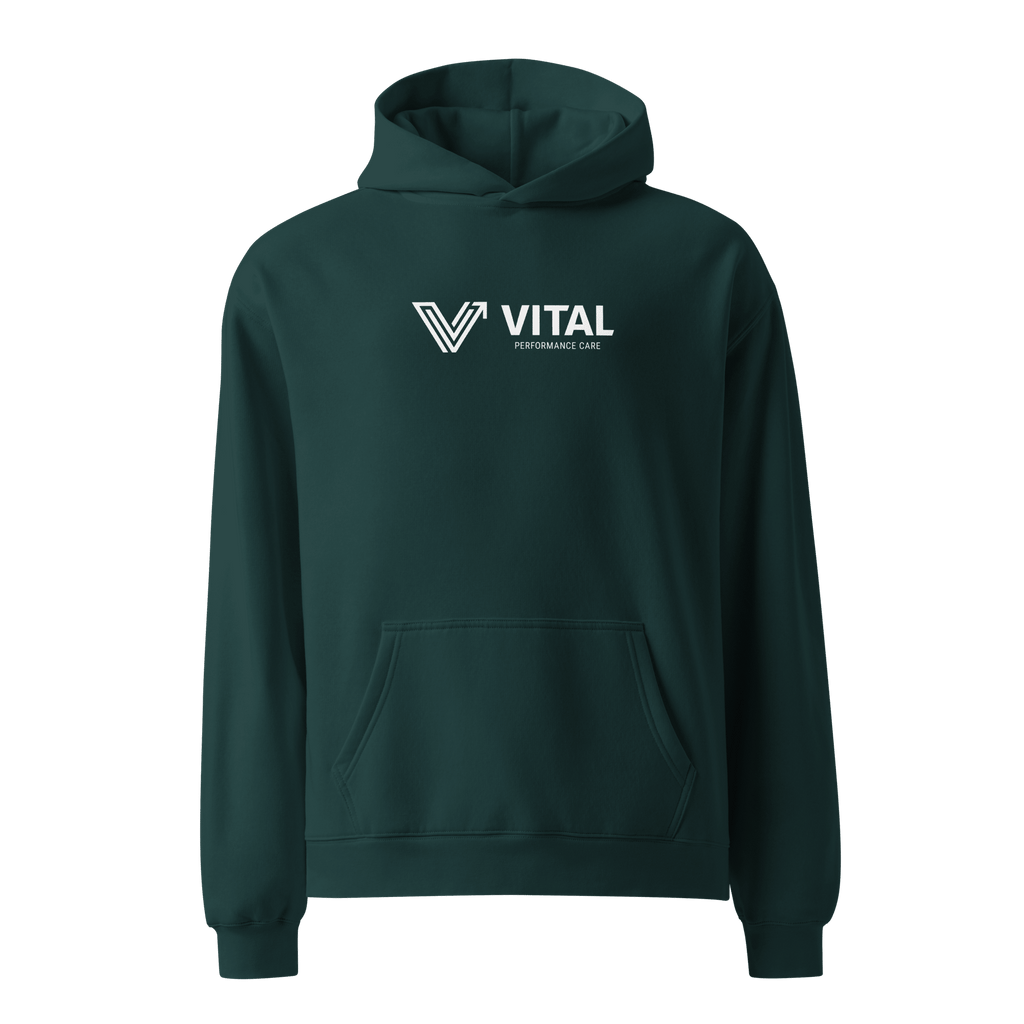 Long Oversized Hoodie - Horizontal Logo image 2