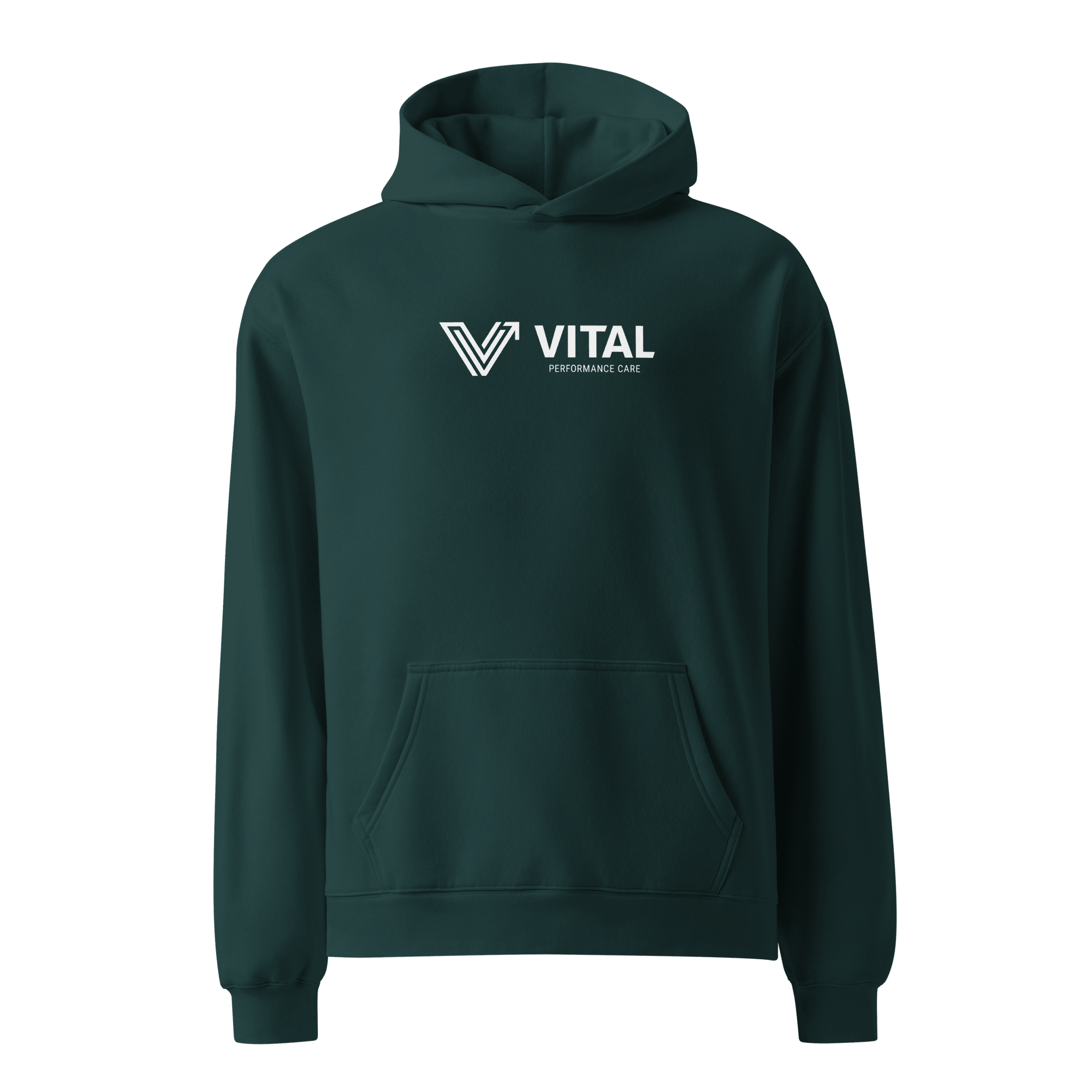 Long Oversized Hoodie - Horizontal Logo image 2