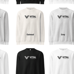 Premium Horizontal Logo Crewneck image 1