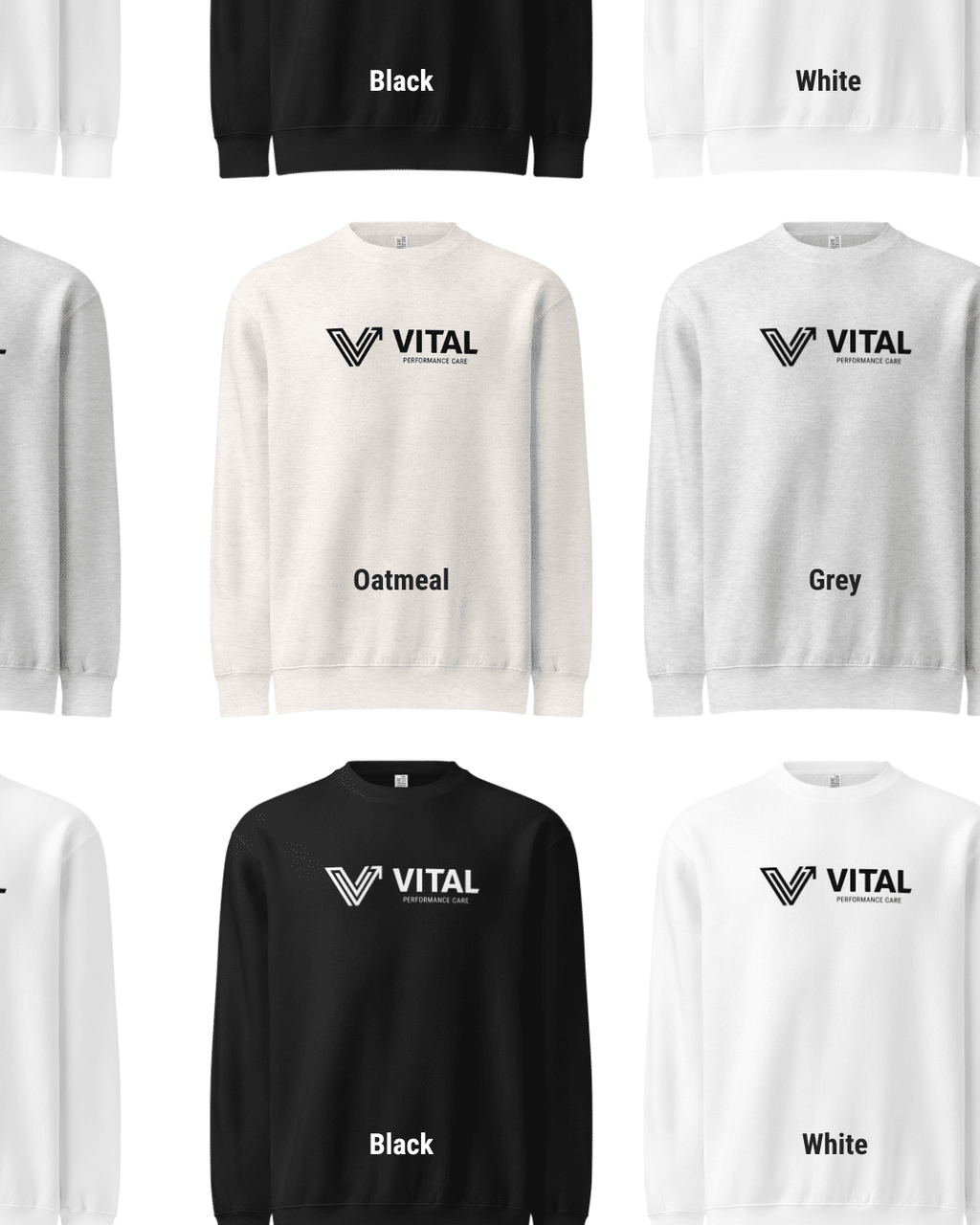 Premium Horizontal Logo Crewneck image 1