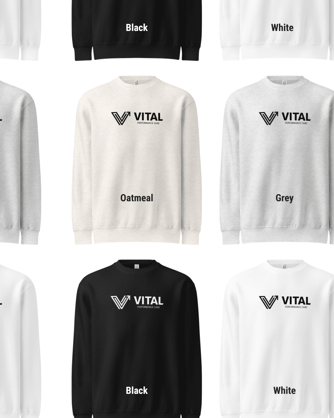 Premium Horizontal Logo Crewneck image 1